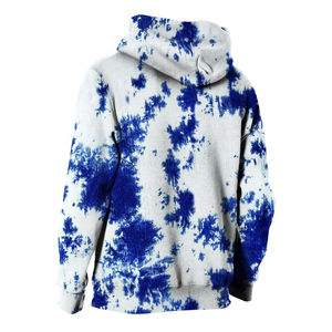 Sweat à capuche tie-dye pour homme, coupe classique, 100 % coton, OEM, automne, écologique, avec poche, respirant, confortable, haute qualité, nouvelle arrivée - Product Image 2