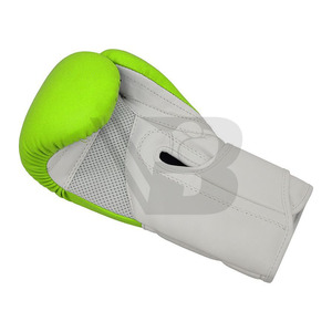 ถุงมือชกมวยหนังแท้คุณภาพพรีเมียมสำหรับฝึกซ้อมและต่อสู้สำหรับนักมวย ถุงมือชกมวยที่ทนทานพร้อมที่รองรับข้อมือ - Product Image 2