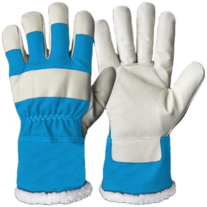 Guantes de Trabajo de Cuero de Vaca de Alta Resistencia y Mejor Rendimiento, Forro de Algodón Suave, Resistentes a la Abrasión y al Fuego, Muestra Gratis - Product Image 6