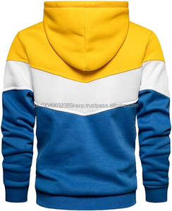 Sweat à capuche surdimensionné épais personnalisé de haute qualité pour hommes, 450 g/m², gaufrage 3D, sweat à capuche gaufré - Product Image 2