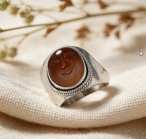 Top Grade Quality Natural Red Onyx 925 Sterling <b>Silver</b> Gemstone Handmade <b>Silver</b> <b>Ring</b> Fine Jewelry for Party Wear - Product Image 2