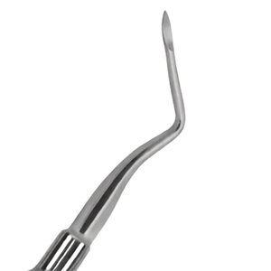 Elevador de Raíces Heidbrink # 3 Extractores Dentales de Acero Inoxidable con Punta Ligeramente Curvada y Angulada a la Izquierda para Elevación de Raíces - Product Image 4