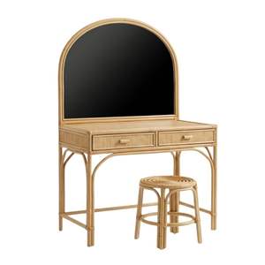 Escritorio de Maquillaje de Ratán Natural al por Mayor, Grandes Cantidades, Directo de Fábrica en Vietnam, Se Acepta OEM y ODM - Product Image 2