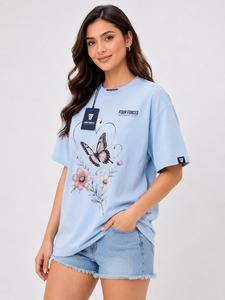 Camiseta Premium para Mujer, Ropa Casual de Algodón de Alta Calidad con Logotipo Personalizado, Servicio OEM, Fabricante de Marca Privada al por Mayor - Product Image 1
