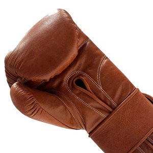 Guantes de Boxeo Personalizados de Alta Calidad al por Mayor OEM |   Guantes de sparring de cuero genuino de vaca de marca privada para gimnasios y clubes de fitness - Product Image 4