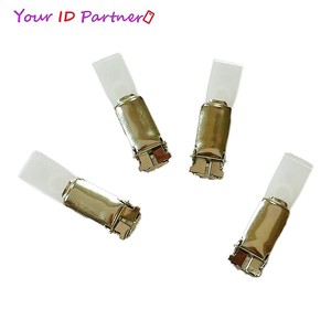 suspender <b>id</b> metal <b>badge</b> clips with plastic strap - Product Image 2
