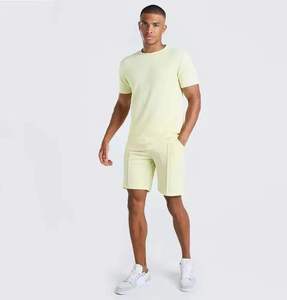 Leisure Sports Set Men Loose Short Sleeve <b>T</b>-<b>Shirts</b> And Pants Sets Summer Student Drawstring <b>Pocket</b> Trousers - Product Image 4