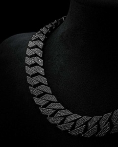 Cadena Cubana de Plata de Ley 925 con Diamantes Moissanite VVS de Alta Calidad, Estilo Hip Hop, Personalizable, Unisex, Venta al Por Mayor - Product Image 4