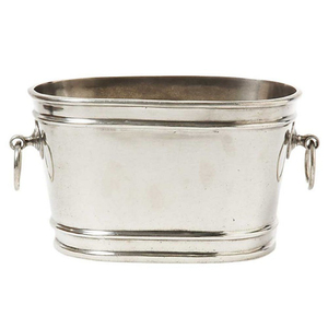 Seau à glace en acier inoxydable, design moderne et rond, résistant à la rouille, refroidisseur de boissons pour fêtes, idéal pour refroidir les bouteilles de vin lors de vos événements. - Product Image 5