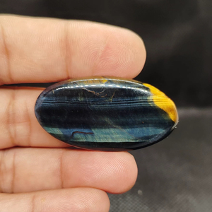 Natural Blue <b>Tiger</b> <b>Eye</b> Cabochon Lot Well Polished Smooth Blue <b>Tiger</b> <b>Eye</b> Wholesale Price Stone - Product Image 1