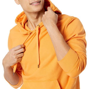 Sudadera con Capucha Extra Grande de Algodón 100% para Hombre Talla Grande, con Cierre Completo y Diseño Bordado, para Personalizar - Product Image 5