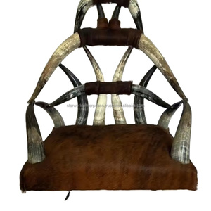 Silla de cuerno Muebles únicos Declaración de diseño Decoración contemporánea Asientos artísticos Silla lujosa Muebles escultóricos Interior - Product Image 1