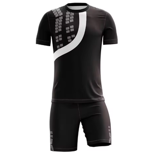 ชุดยูนิฟอร์มฟุตบอลแบบกำหนดเองใหม่ปี 2026 สำหรับทีมชาย เสื้อและกางเกงขาสั้นพร้อมพิมพ์โลโก้ คุณภาพสูง - Product Image 2