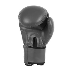 นวมชกมวยหนัง PU สีดำพร้อมสายรัดข้อมือแบบผูกเชือกสำหรับผู้ใหญ่ - Product Image 2