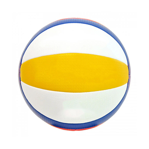 ลูกวอลเลย์บอล PU PVC เย็บด้วยเครื่องจักร สำหรับเล่นกลางแจ้ง ชายหาด คุณภาพสูง ปรับแต่งได้ น้ำหนักเบา - Product Image 1