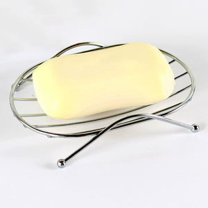 Jabonera Metálica de Primera Calidad para Baño, con Revestimiento Antioxidante y Diseño de Drenaje - Product Image 1