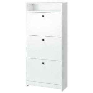 Modern and Simple <b>Shoe</b> <b>Storage</b> Cabinet Adjustable Aluminium <b>Shoe</b> Shelf for Home Entry Space-Saving Living Room Furniture - Product Image 3