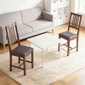 Set di 2 Sedie da Pranzo Grigie per Cucina e Soggiorno - Product Image 1