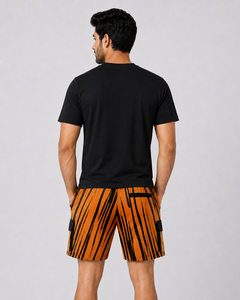 Shorts de sublimación para hombre con tecnología de secado rápido y absorción de humedad para máxima comodidad, shorts con el mejor servicio OEM. - Product Image 2