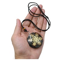 Magnifique Figurine Orgone Faite à la Main en Forme de Puces d'Agate, Symbole Chakra de Metatron, Style Feng Shui, Qualité Supérieure, Pierre Précieuse