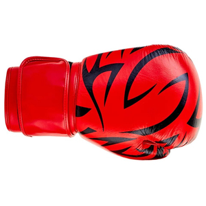 Nouveaux gants de boxe imprimés design, gants de combat professionnels lourds pour la compétition, fermeture auto-agrippante - Product Image 4
