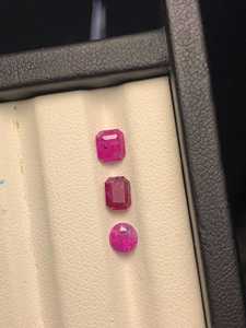 Natural Afghan Ruby <b>Cushion</b> & Round Cut Gemstones <b>Small</b> Size Red Ruby Loose Stones For Jewelry Making - Product Image 5