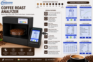 เครื่องวิเคราะห์การคั่วกาแฟ Sensegood Instruments Agtron เครื่องวัดสีกาแฟ เครื่องวัดสีเมล็ดกาแฟแบบสเปกโตรโฟโตมิเตอร์ 400-700 นาโนเมตร สำหรับการคั่ว - Product Image 4