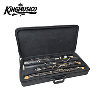 Student Bassoon C Key Maple Wood Bassoon Nickel Plated Keys Woodwind Instrument with Case