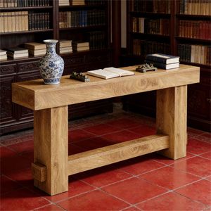 Consolle in Legno Stile Moderno Rustico per Soggiorno e Ingresso - Product Image 4