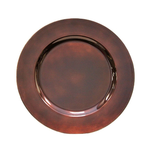 Assiette de présentation ronde en cuivre faite à la main, idéale pour la maison, les hôtels, les mariages, la vaisselle de table et les plats – En promotion - Product Image 4