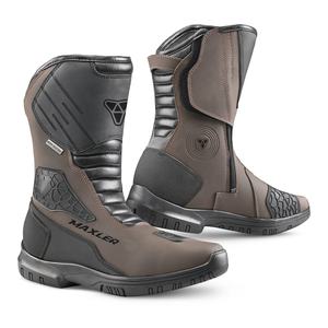 Bottes de moto unisexes de haute qualité respirantes coupe-vent grande taille imperméables avec fermeture à boucle chaussures de motocross organiques - Product Image 1