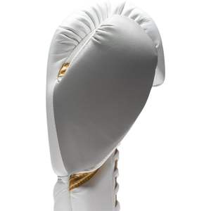 Guantes de Boxeo Blancos Personalizables de Marca Propia, 100% Cuero, Profesionales, para Sanda, Unisex, de Alta Calidad - Product Image 5