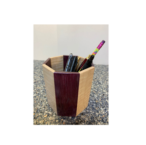 Office School Supplies <b>Storage</b> Wooden Pencil Box Office Stationery <b>Storage</b> Holder <b>Tabletop</b> Decor & <b>Storage</b> Products - Product Image 1