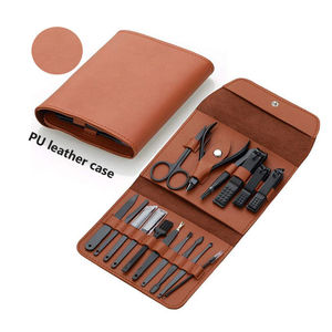 HARRAR GROUP COMPANIES Kit de manucure et pédicure professionnel 5-en-1 en acier inoxydable, coupe-ongles, pince à cuticules pour adultes - Product Image 3
