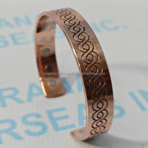 Knot Design Modern Classic Antique Copper Magnetic Eco-friendly <b>Bracelet</b> for Holistic <b>Healing</b> & Energy Support-Anniversary Gift - Product Image 6
