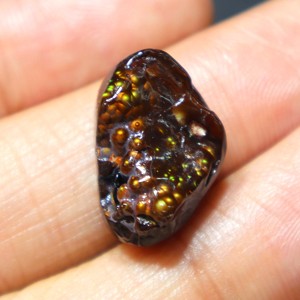 Mexican <b>Fire</b> Agate Loose <b>Stone</b> Cabochon Unique <b>Fire</b> Agate Handmade Jewelry Wire Wrapping <b>Fire</b> Agate Cabochon for Jewelry Making - Product Image 1