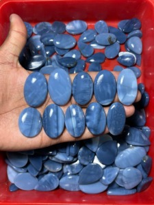 Ópalo Azul Natural de Owyhee, Cabujón Hecho a Mano, Formas Mixtas, Gema Suelta Certificada para Joyería - Product Image 3