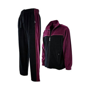 Ensemble de survêtement en velours imprimé pour homme grande taille, deux pièces, sweat à capuche et pantalon, doux, chaud, respirant, manches longues, style confortable - Product Image 3