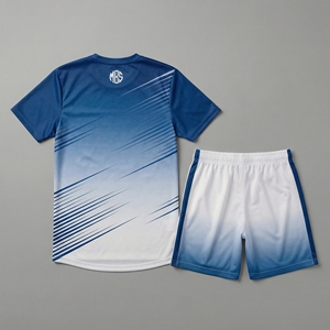 Conjunto de Jersey y Pantalones Cortos Deportivos para Hombre MBS_Aero_Glacial_Drift_Uniform con Logotipo Estampado en la Parte Delantera, Malla Transpirable, 100% Poliéster, para Invierno - Product Image 4