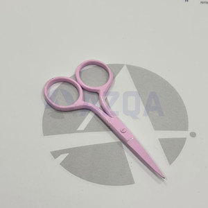 Tijeras de bordado personalizadas de alta calidad al por mayor tijeras recubiertas rosas puntiagudas con aguja impresa elegante 3,5" - Product Image 2