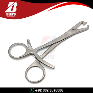 Instrument orthopédique manuel, extracteur dentaire équin, forceps de maintien osseux en acier inoxydable, certifié CE, forceps dentaire réutilisable - Product Image 3