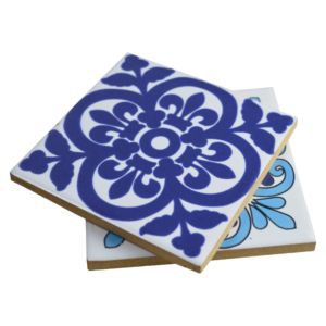 Custom Design Pads and Coasters Home Decor Dinning Table and Restaurant Decor <b>Square</b> Flat Coasters Resin and Wood Combo Set - Product Image 6
