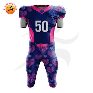 Maillot de football américain unisexe le plus vendu, uniformes de football américain personnalisés pour les jeunes et les adultes - Product Image 5