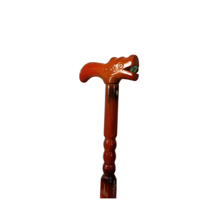 Traditional Wooden Cane Wooden Stick (Lion Handle) - Product Image 3