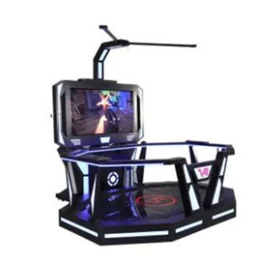 Máquina de Realidad Virtual 9D Premium para Salas de Juegos |   Cabina de Realidad Virtual con Gestión de Cables en la Parte Superior e Iluminación LED - Product Image 3