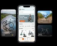 Application de location de vélos avec réservation instantanée, suivi GPS, paiements sécurisés, historique des trajets et plans de location flexibles. - Product Image 3