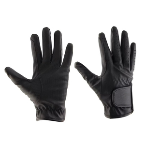 Customized Winter Leather Horse Riding <b>Gloves</b>-Equestrian Anti-Slip Full Finger Design Breathable Windproof <b>Touchscreen</b> <b>Gloves</b> - Product Image 4