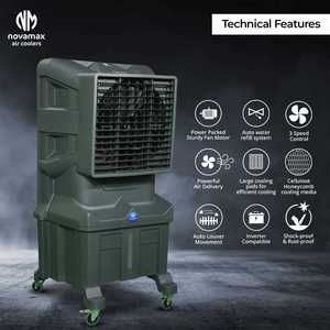 Enfriador de Aire para Oficina Proto de 75 Litros, Enfriador de Aire Industrial y Doméstico para un Enfriamiento Confortable a Precio Excepcional - Product Image 3