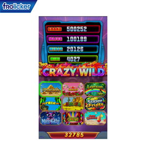 CRAZY WILD VERTICAL V2 Single Screen Arcade Game PCB Board English Version for Coin Operated <b>Amusement</b> <b>Machine</b> FRO Brand Taiwan - Product Image 1