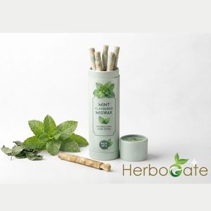 Cepillo de Dientes de Madera Orgánico con Sabor a Menta para una Limpieza Dental Natural, Aliento Fresco, Cuidado de las Encías y Cuidado Dental Tradicional - Product Image 2